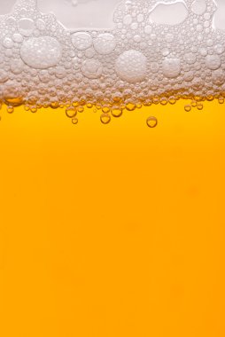 Close up of beer bubbles clipart