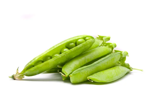 stock image Pods of fresh green peas