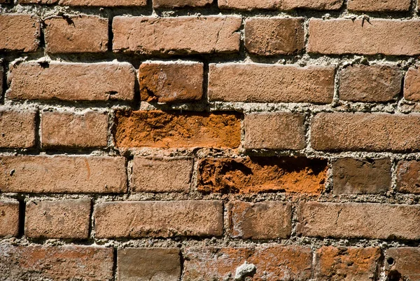 Retro cegły ściany tło — Zdjęcie stockowe