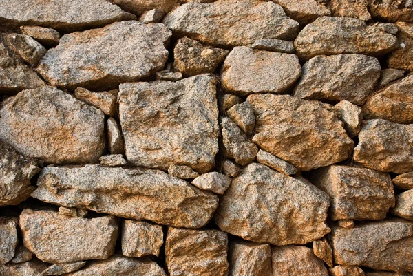 Vista da vicino del vecchio muro di pietra — Foto Stock