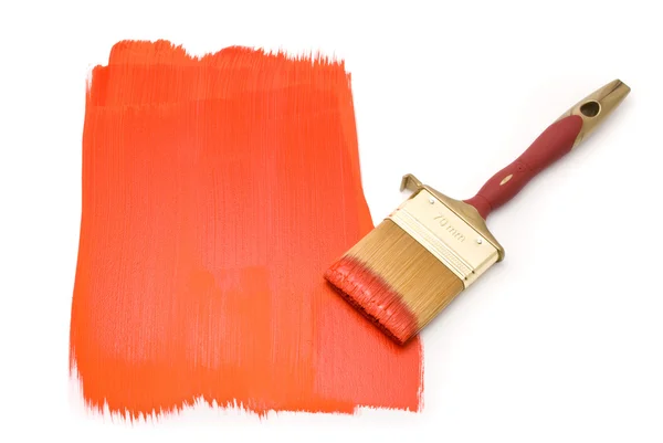 붉은 페인트를 칠하라 — 스톡 사진