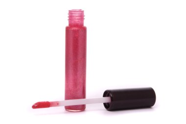 Lip gloss isolated on a white