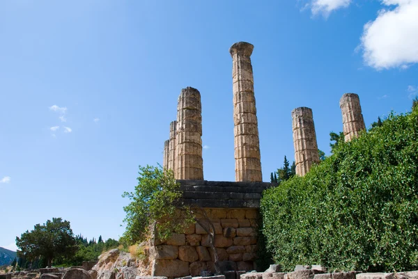 A temple of apollo, Delphi, Görögország — Stock Fotó
