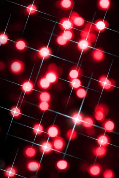 Röd holiday belysning bakgrund — Stockfoto
