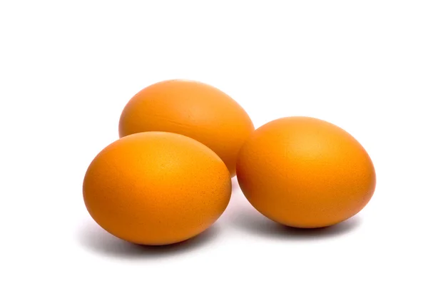 Drei Eier — Stockfoto
