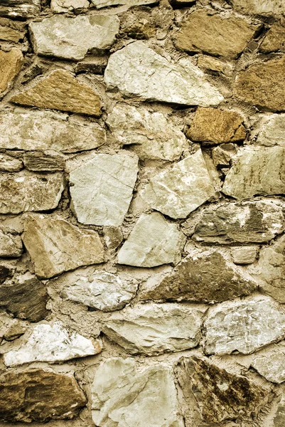 Vedere de aproape a vechiului zid de piatră — Fotografie, imagine de stoc
