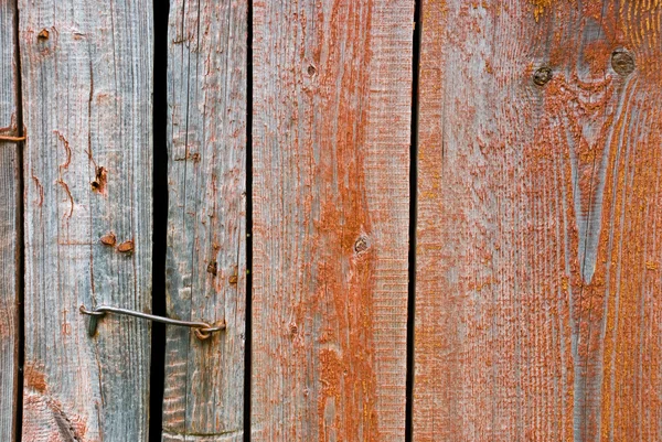 Grunge wood fence for background — Stock Photo, Image