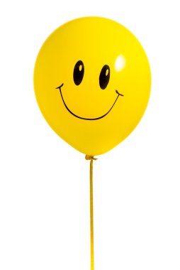 Yellow balloon clipart