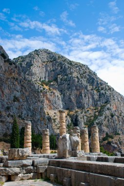 Apollo Tapınağı. Delphi. Yunanistan