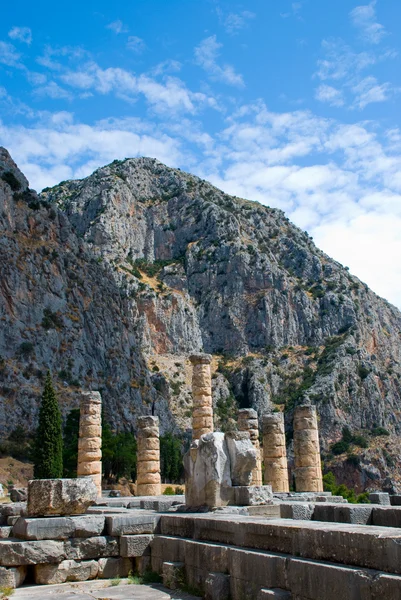 アポロ神殿。delphi。ギリシャ — ストック写真
