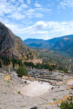 Delphi museum. Greece clipart