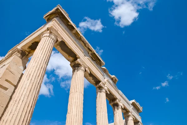Erechtheion-Tempel auf Akropolis — Stockfoto