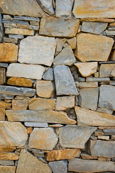 Крупним планом вид на стару кам'яну стіну — стокове фото