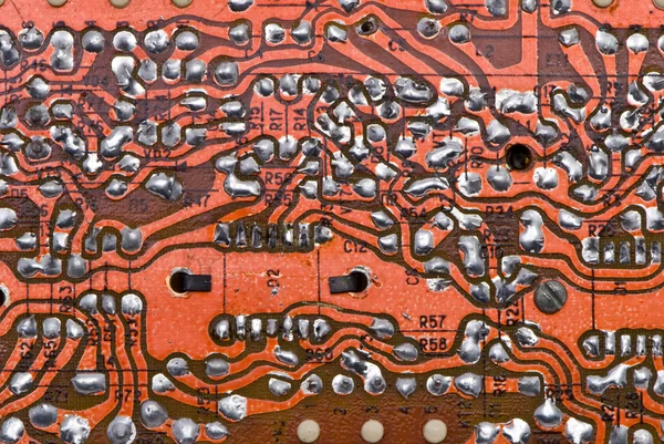 Electronic plate background — Stock Photo, Image