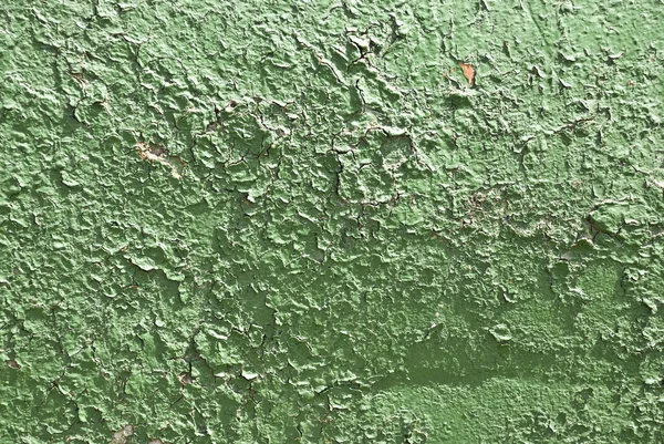 古いグリーン ペイント テクスチャの背景 — ストック写真