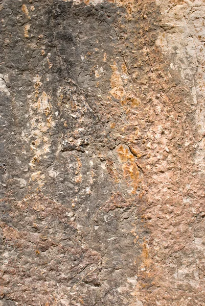 Vista de perto da antiga parede de pedra — Fotografia de Stock