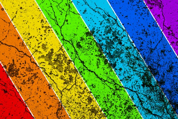 Rainbow colored vintage background — Stock Photo, Image