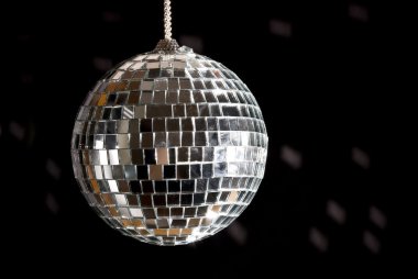 Disco ball with lights clipart