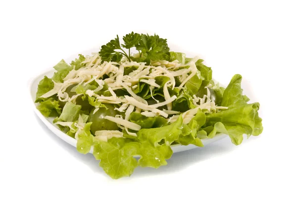 Salat mit Trauben und Käse — Stockfoto