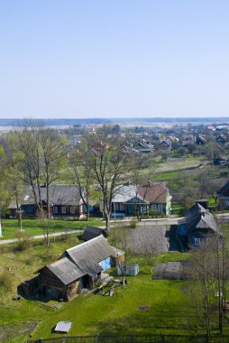 küçük bir kasaba görünümünde