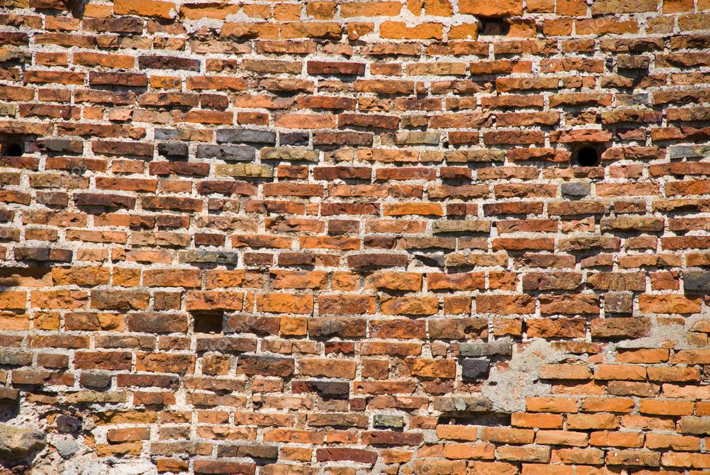 Medieval bricks wall