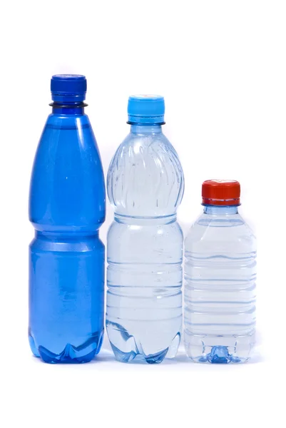 Drei Flasche Wasser — Stockfoto