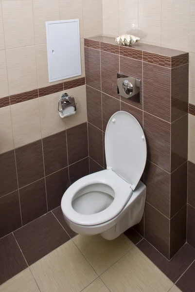 Туалет в доме — стоковое фото