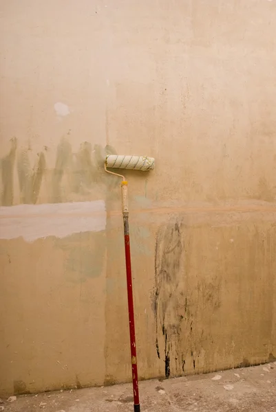 Rembourrage des murs. Réparation de maison . — Photo