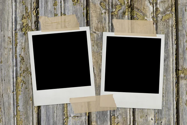 Two vintage photo frames — Zdjęcie stockowe