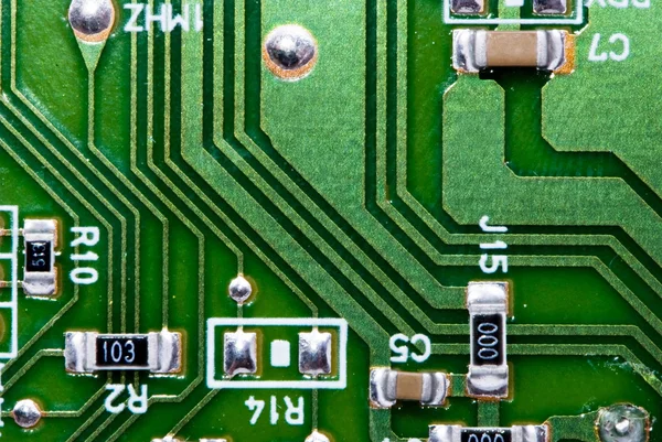 Electronic background macro shot — Stock Photo, Image