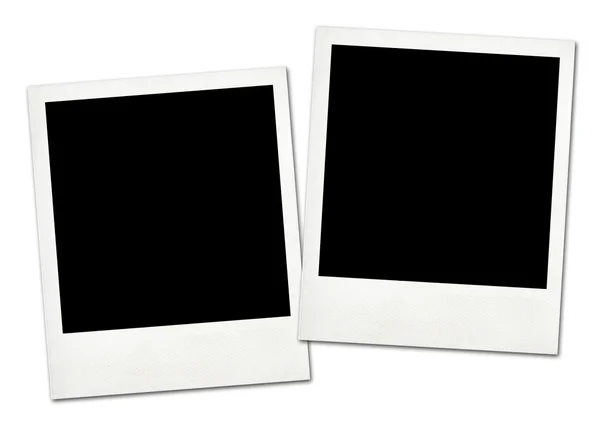 Foto istantanee vuote isolate su un bianco — Foto Stock