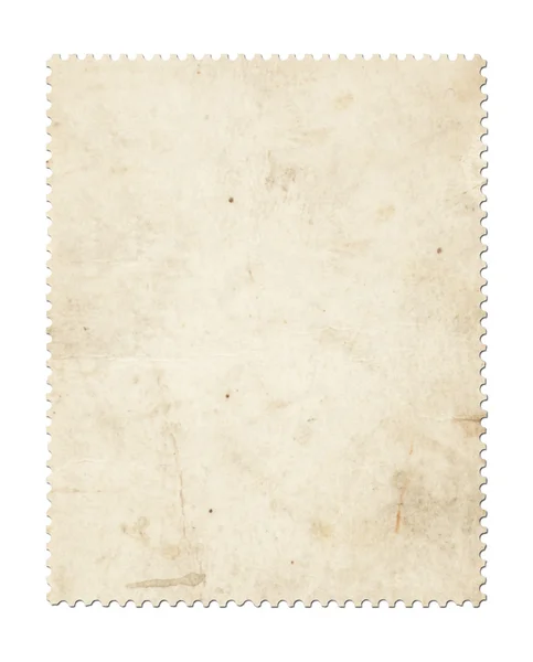 Prázdná poštovní známce — Stock fotografie