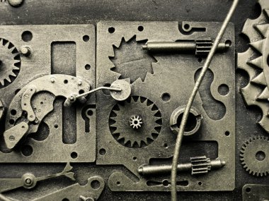 Gears from old mechanism