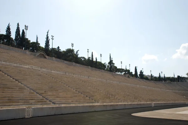 第一次在雅典的奥林匹克体育场 — 图库照片