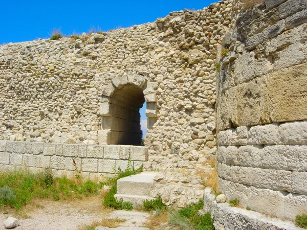 Ruinas de la antigua colonia griega Khersones —  Fotos de Stock