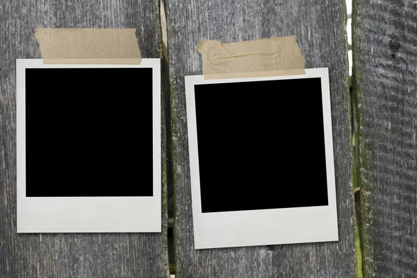 Two vintage photo frames — Zdjęcie stockowe