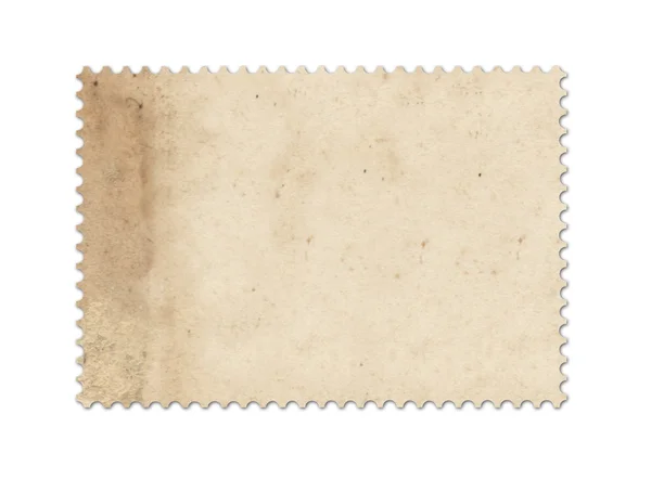 Carimbo postal em branco — Fotografia de Stock