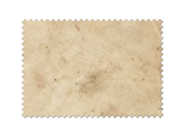 空白の郵便スタンプ — ストック写真