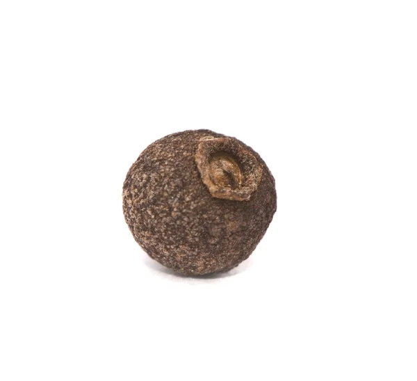 Black pepper on a white background — Stock Photo, Image