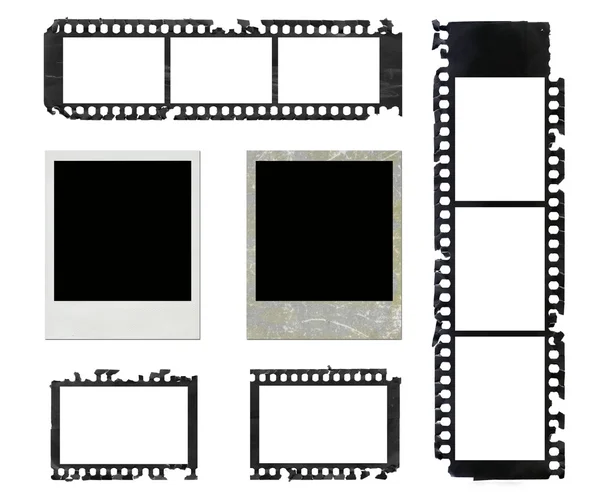 Aged negative films — Stock Photo, Image