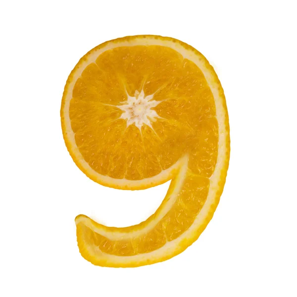 Citrus font. 9 — Stock Photo, Image