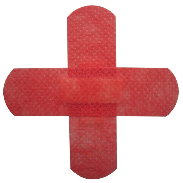 Corporeal cross bandages — Zdjęcie stockowe