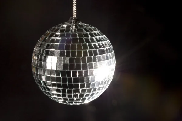 Disco boll med ljus — Stockfoto