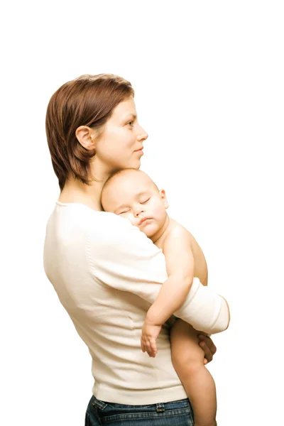Mulher e bebê — Fotografia de Stock