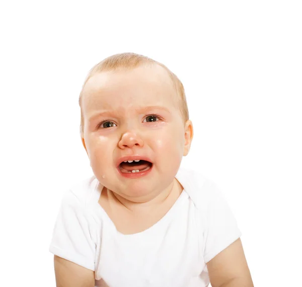 Bebé infeliz — Foto de Stock