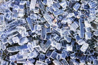 Texture of smashed glass clipart