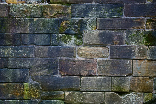Eski tuğla duvarın grunge dokusu — Stok fotoğraf