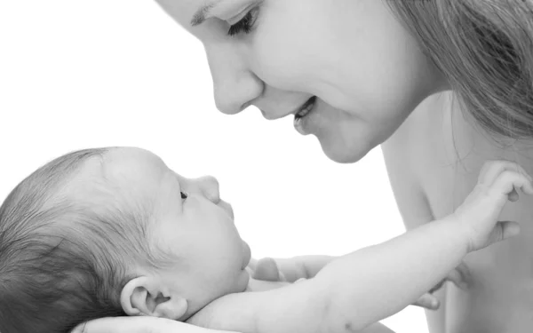 妇女和婴儿 — 图库照片