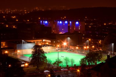 Glasgow futbol sahası