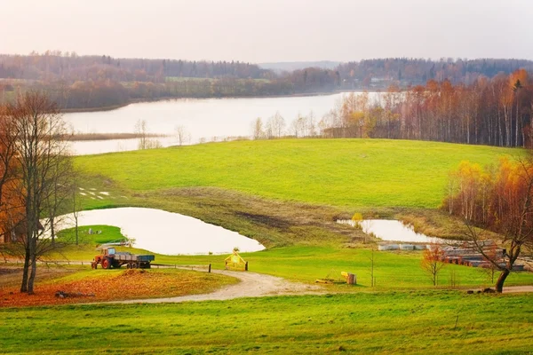 Landschap van Letland — Stockfoto